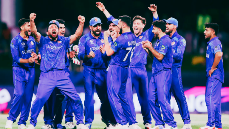 Afghanistan Cricket Team Celebrates Their Historic Run to World Cup Semifinals